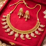 Two Sided Jalebi Design Jadau Kundan Necklace Set
