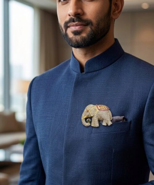 Elephant Brooch