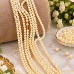 6MM Premium Imitation Pearl Beads - Jewellery Making Material